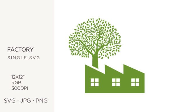 Unlocking Creative Potential: A Guide to Green Tree, Factory, and Clipart Vector Designs