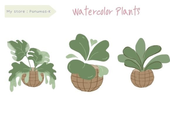 Unlocking Creative Potential with Vintage Watercolor Plants